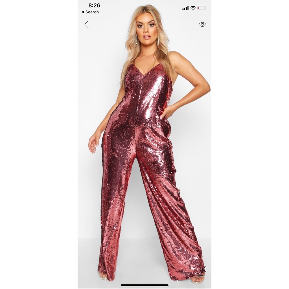Plus Sequin Jumper